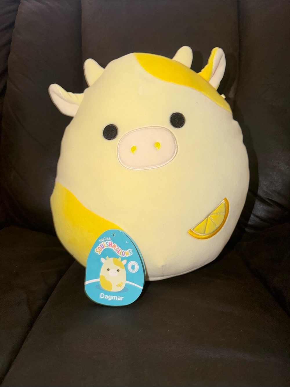 Dagmar Lemon Cow 11” Squishmallow